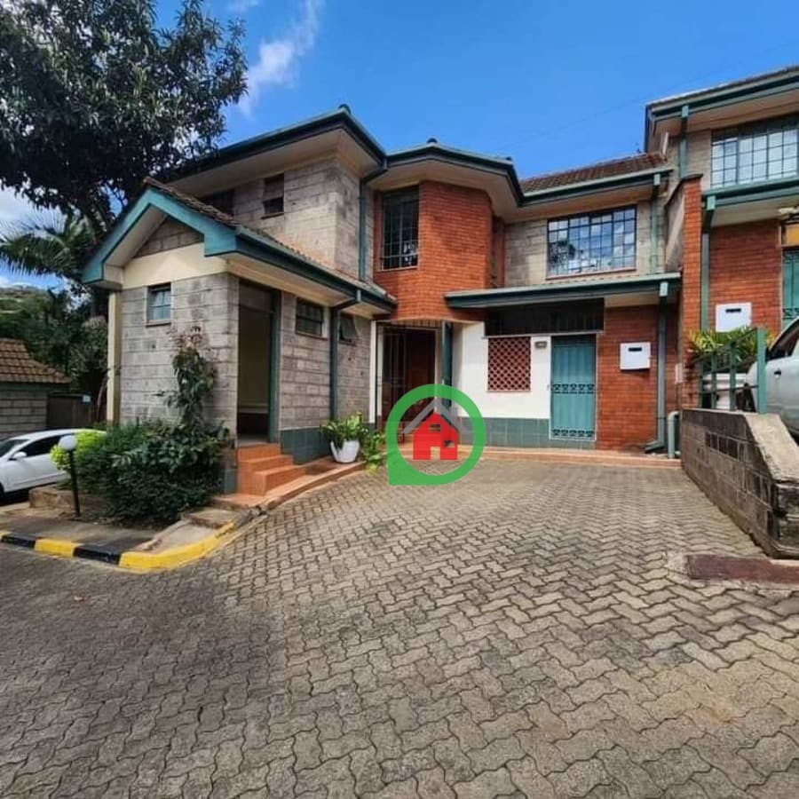 Four bedroom house to let in a gated community in Lavington